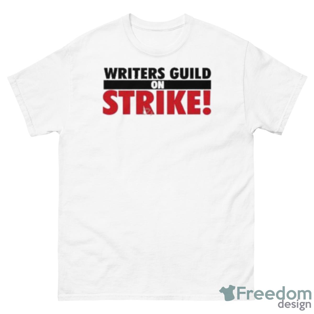 Variety Writers Guild On Strike 2023 Shirt - 500 Men’s Classic Tee Gildan