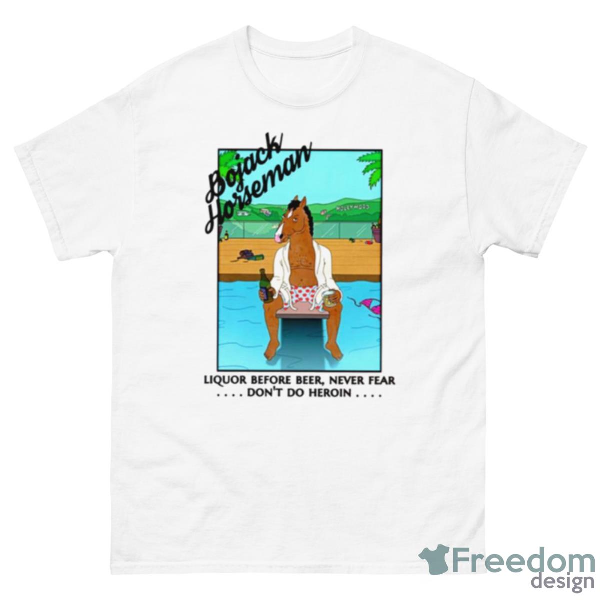 Vintage Horseman In A Pool Bojack Horseman Shirt - 500 Men’s Classic Tee Gildan