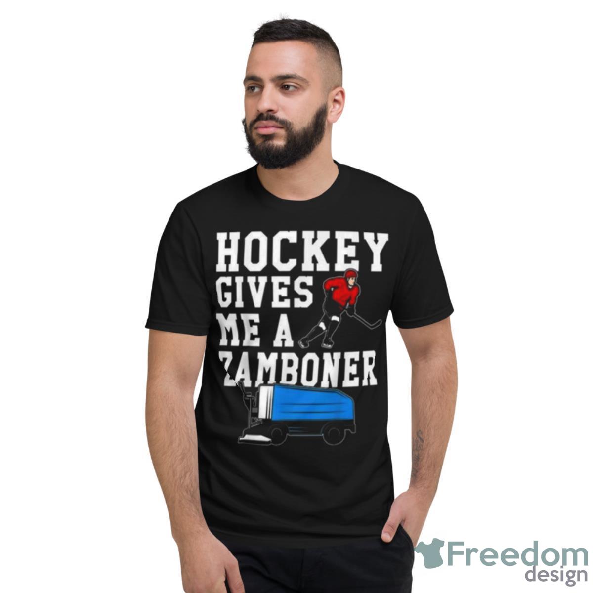 Vintage Retro Hockey Gives Me A Zamboner Shirt