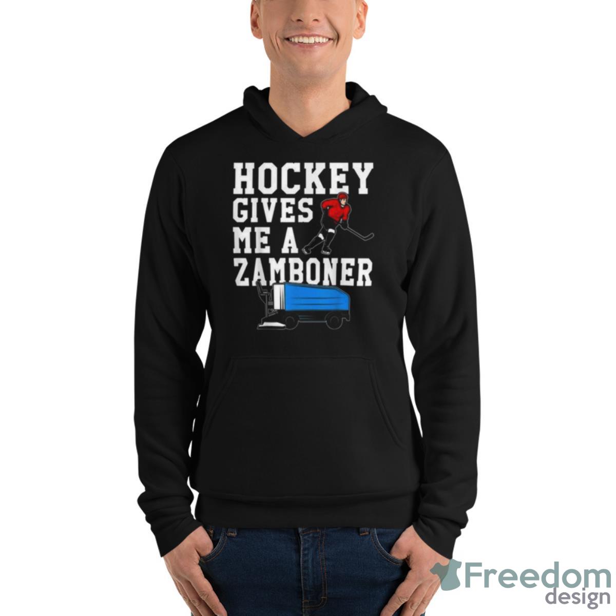 Vintage Retro Hockey Gives Me A Zamboner Shirt