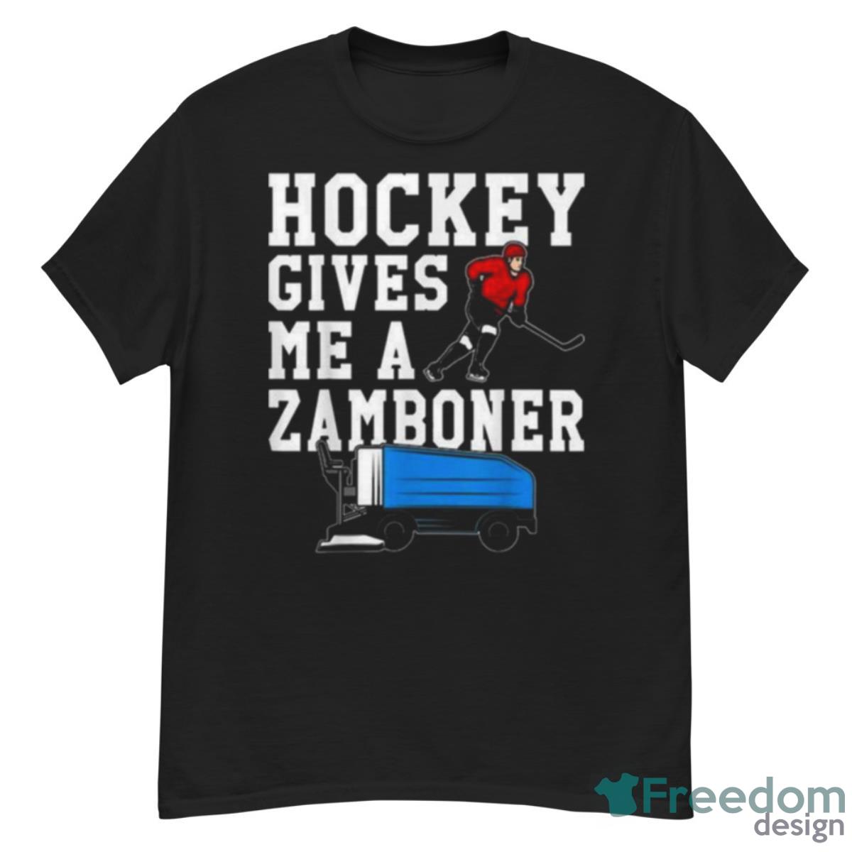 Vintage Retro Hockey Gives Me A Zamboner Hockey Shirt - G500 Men’s Classic T-Shirt