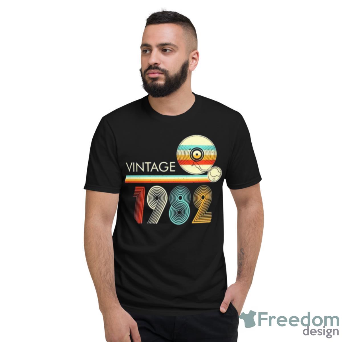 Vintage Vinyl 1982 Shirt - Short Sleeve T-Shirt