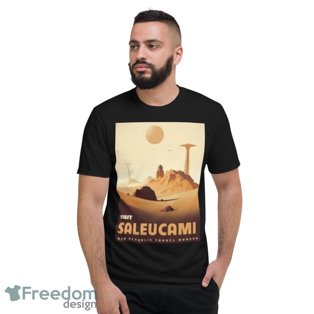 Visit Saleucami National Park Vintage New Republic Travel Bureau Shirt - Short Sleeve T-Shirt