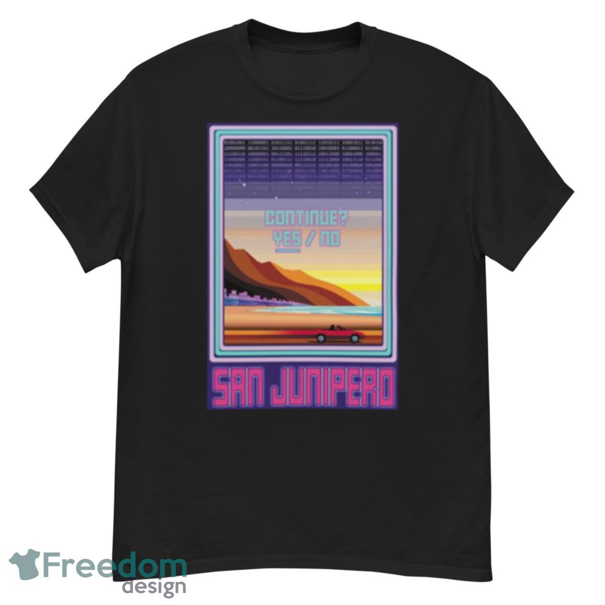 Visit San Junipero Black Mirror Shirt - G500 Men’s Classic T-Shirt