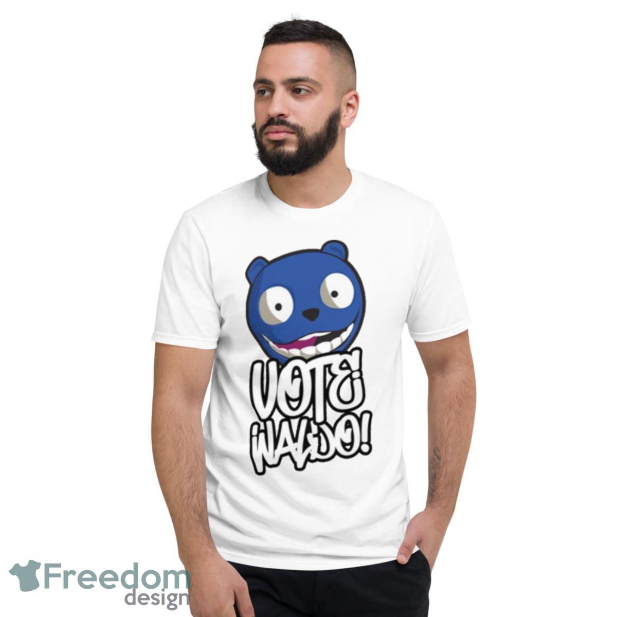 Vote Waldo Black Mirror Shirt - Short Sleeve T-Shirt