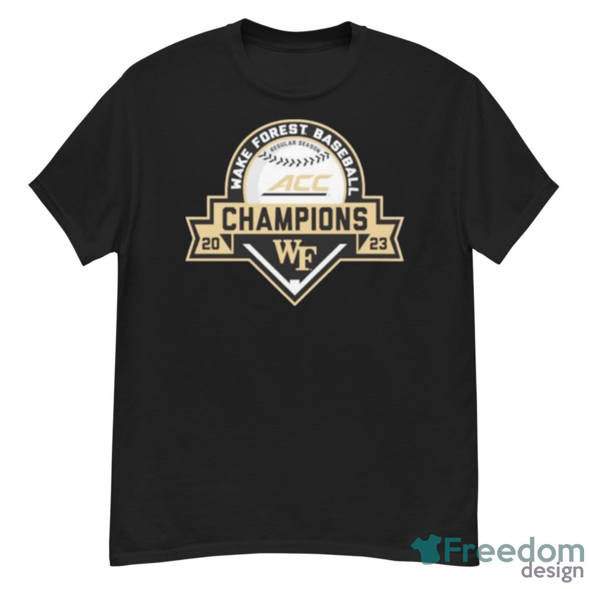 Wake Forest Demon Deacons 2023 ACC Baseball Regular Season Champions T Shirt - G500 Men’s Classic T-Shirt