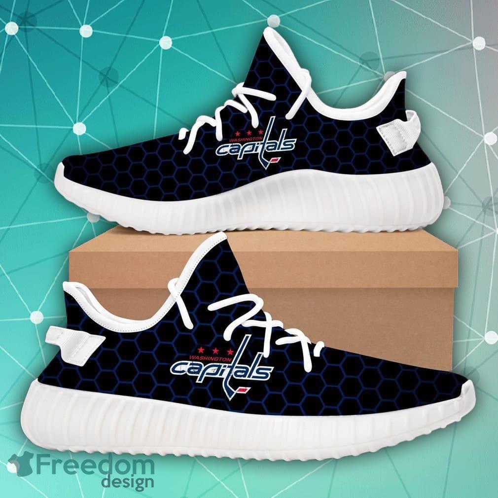 Washington Capitals NHL Hockey Sport Teams Top Branding Trends Gift For Fans Shoes Yeezy Style 2 Sneakers - Washington Capitals NHL Hockey Sport Teams Top Branding Trends Custom Perfect Gift For Fans Shoes Yeezy v2 Sneakers_1