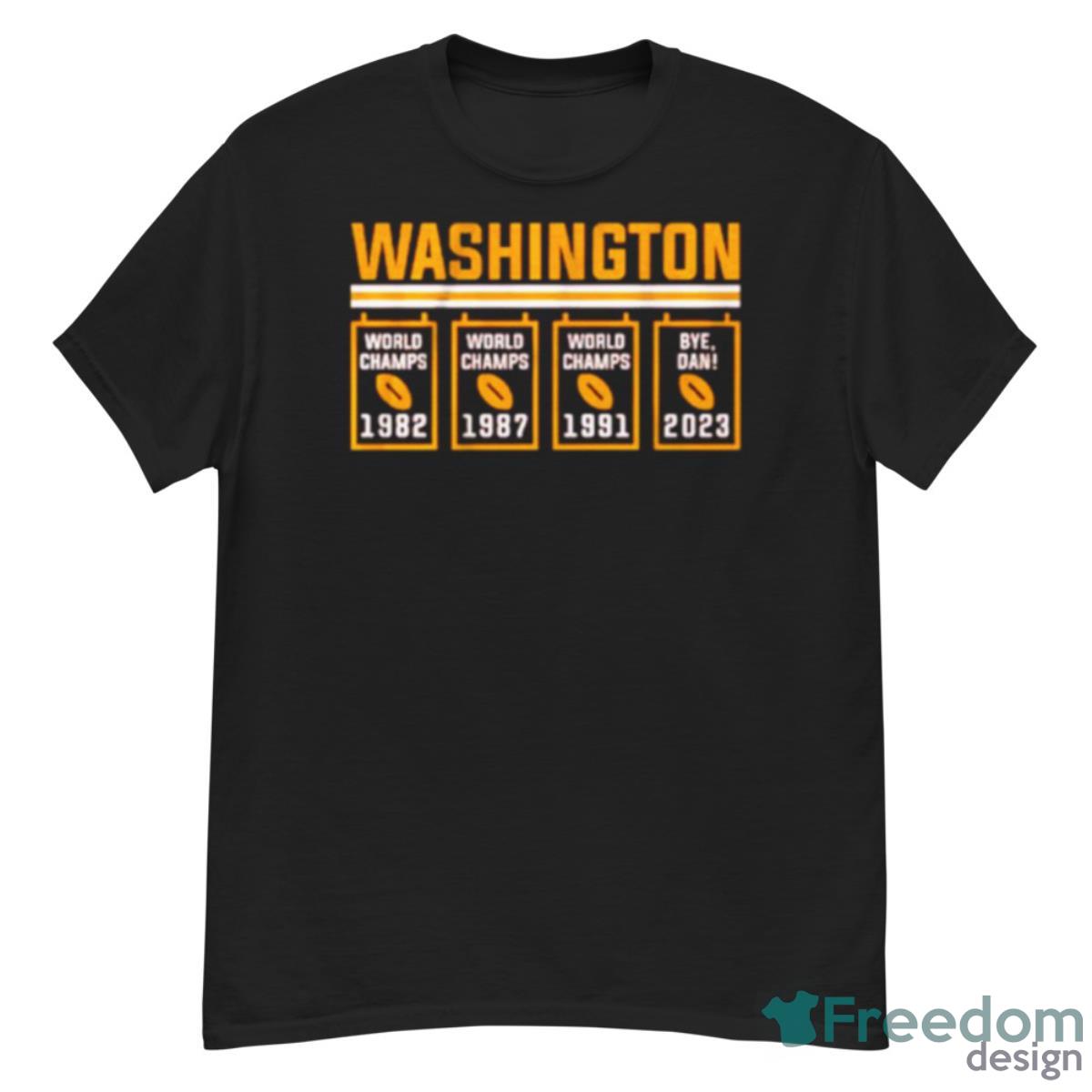 Washington Commanders Bye Dan Banners Shirt - G500 Men’s Classic T-Shirt