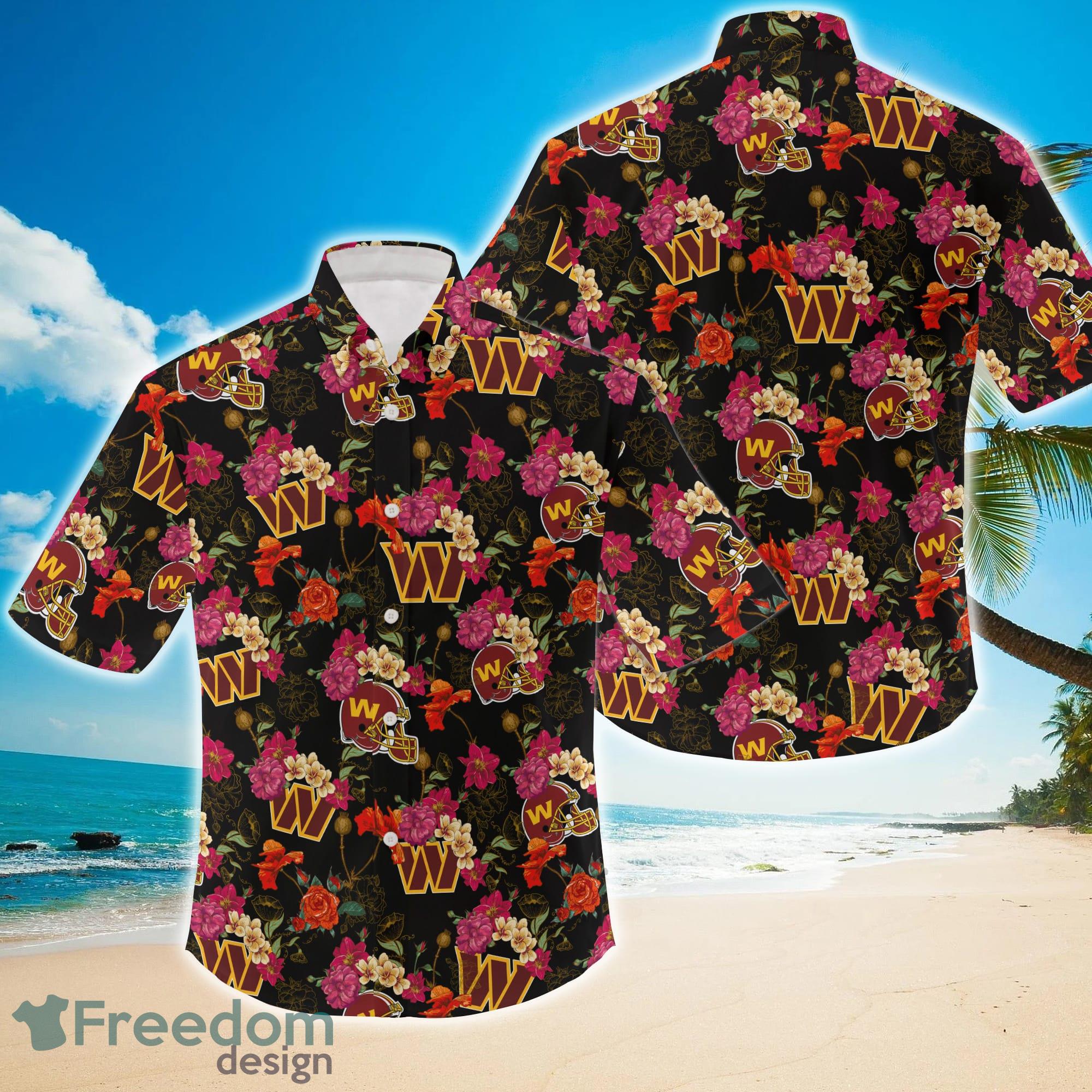 Washington Commanders Hawaiian Shirt Product Photo 1