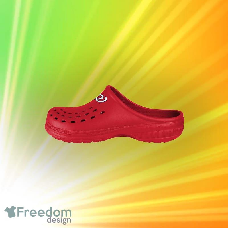 Washington Nationals MLB Men And Women Solid Clog Shoes For Fans - Washington Nationals MLB Womens Solid Clog_2