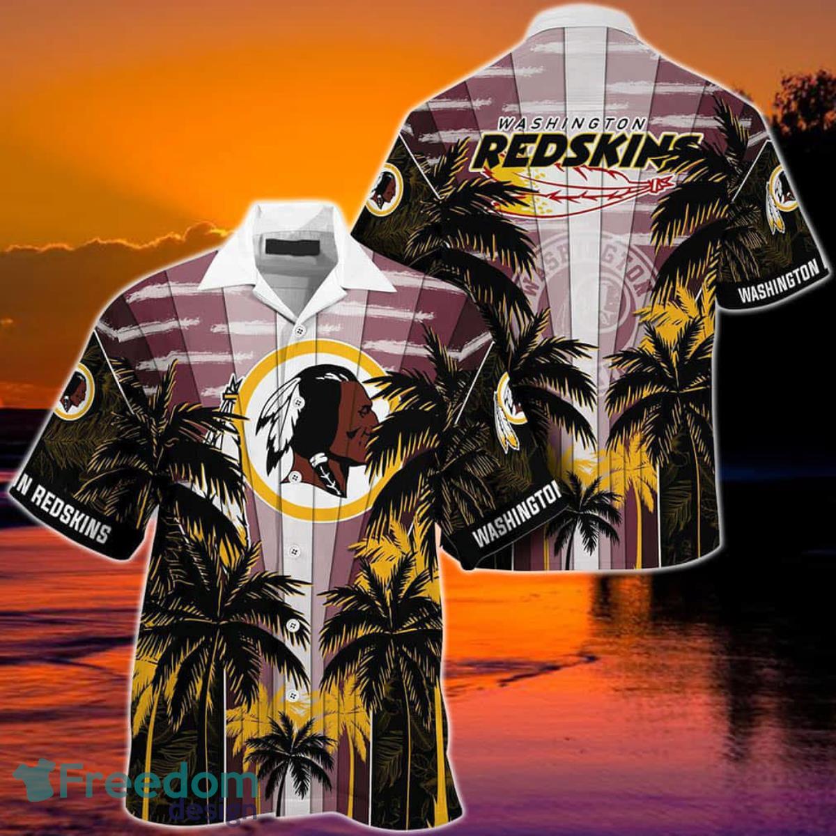 Washington Redskins NFL Football Hawaiian Shirt, Trending Beach Shirt Style For Big Fans Product Photo 1