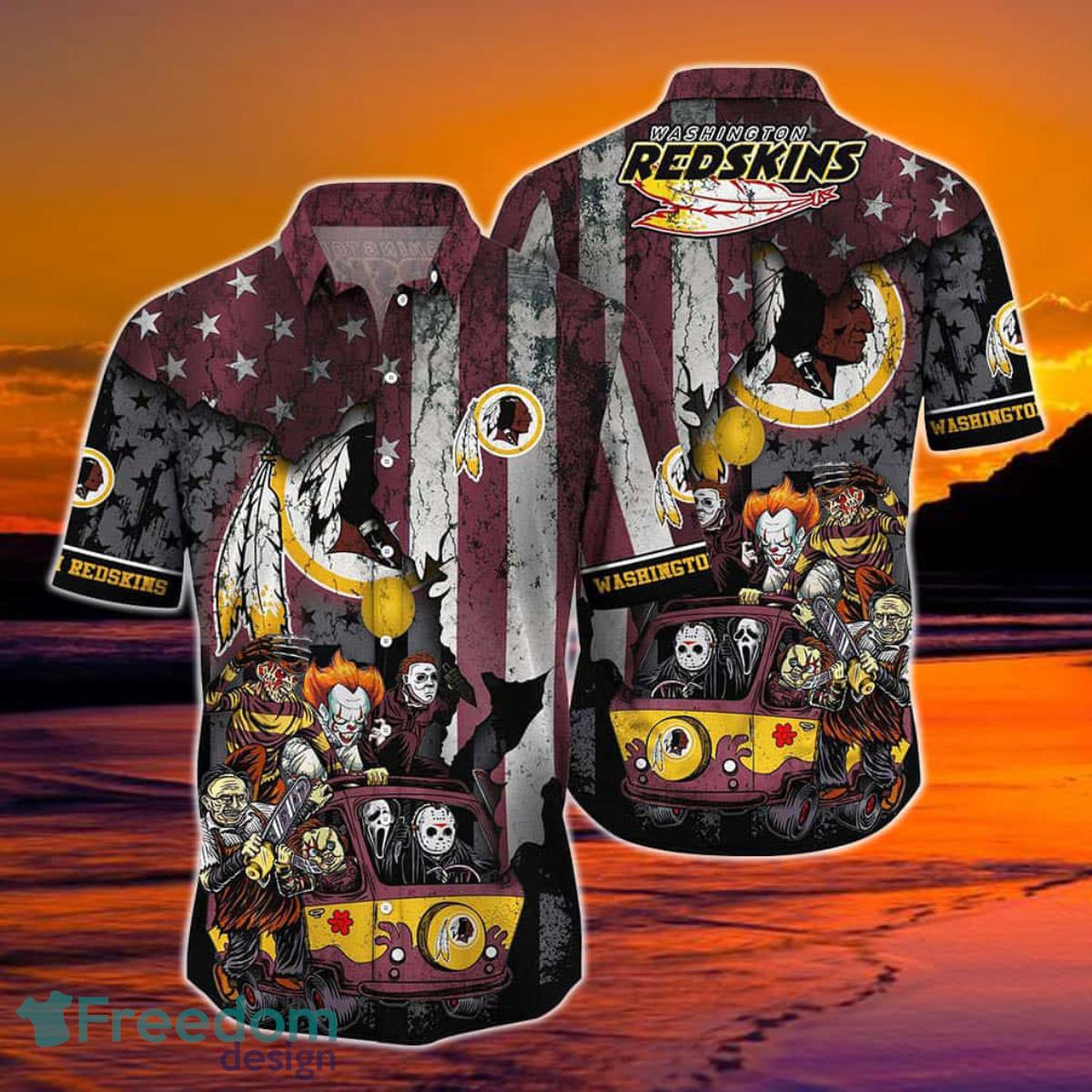 Washington Redskins NFL Hawaiian Shirt New Collection Trending Best Gift For Fans Product Photo 1