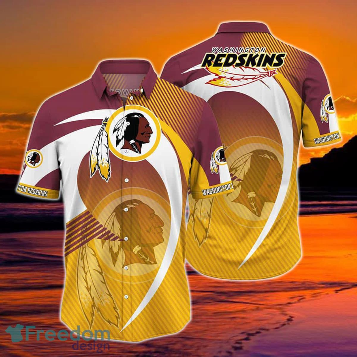 Washington Redskins NFL Hawaiian Shirt, New Hot Trending Summer Beach Shirt Best Gift For Fan Product Photo 1