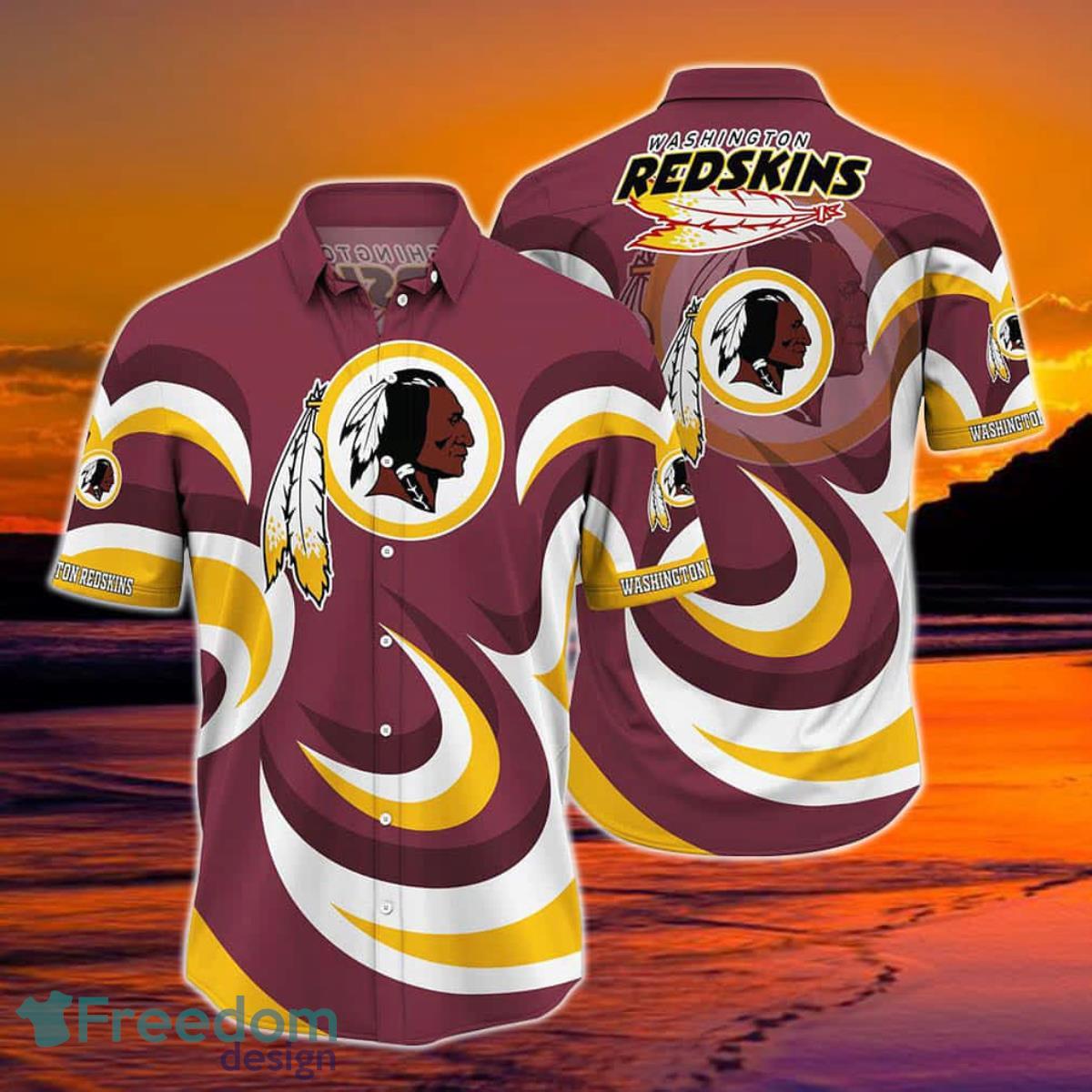 Washington Redskins NFL Hawaiian Shirt Short Style Hot Trending Summer For Awesome Fans Product Photo 1