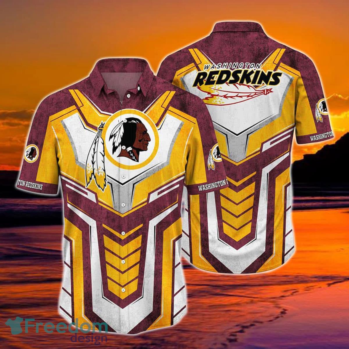 Washington Redskins NFL Hawaiian Shirts - Perfect for Tailgating and Game Day Parties Product Photo 1