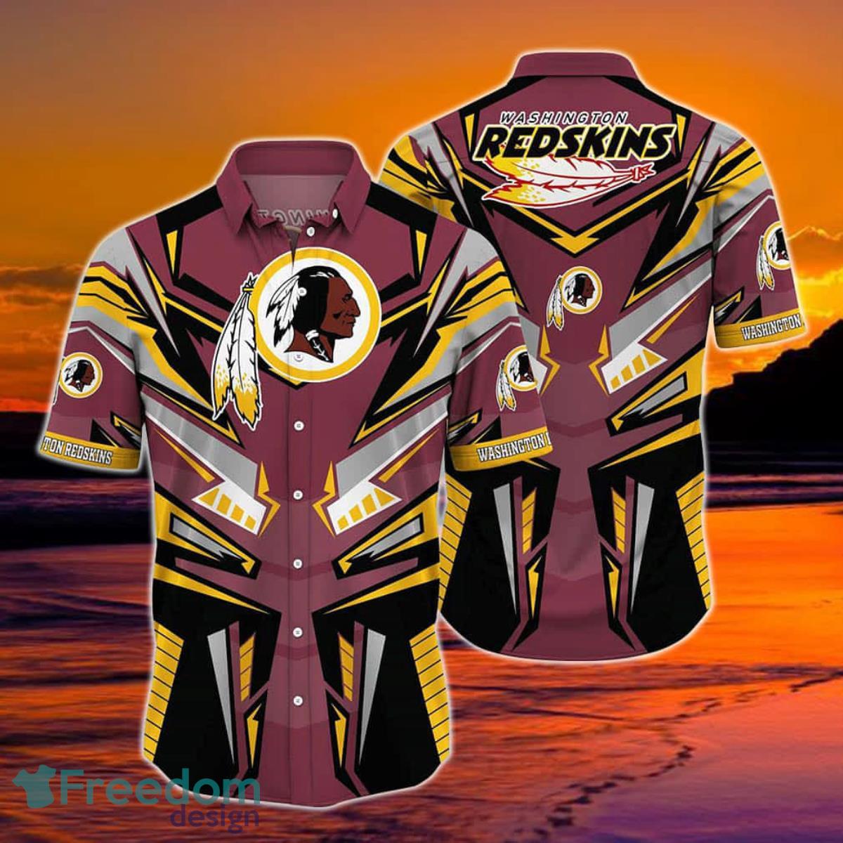 Washington Redskins NFL Hawaiian Shirts - The Perfect Addition to Your Beach or Pool Outfit Product Photo 1