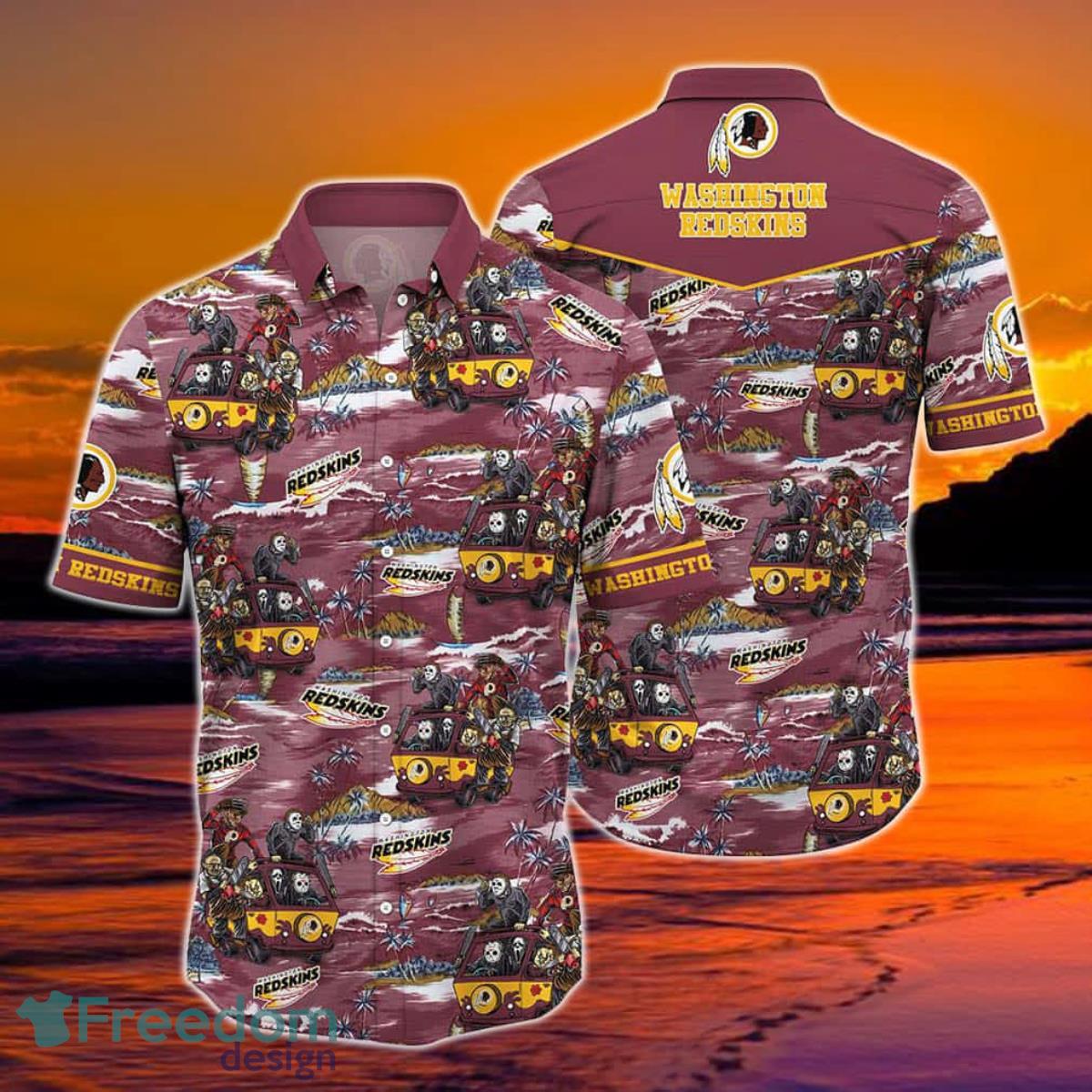 Washington Redskins NFL Hawaiian Shirts - The Ultimate Summer Gift for Fan Product Photo 1