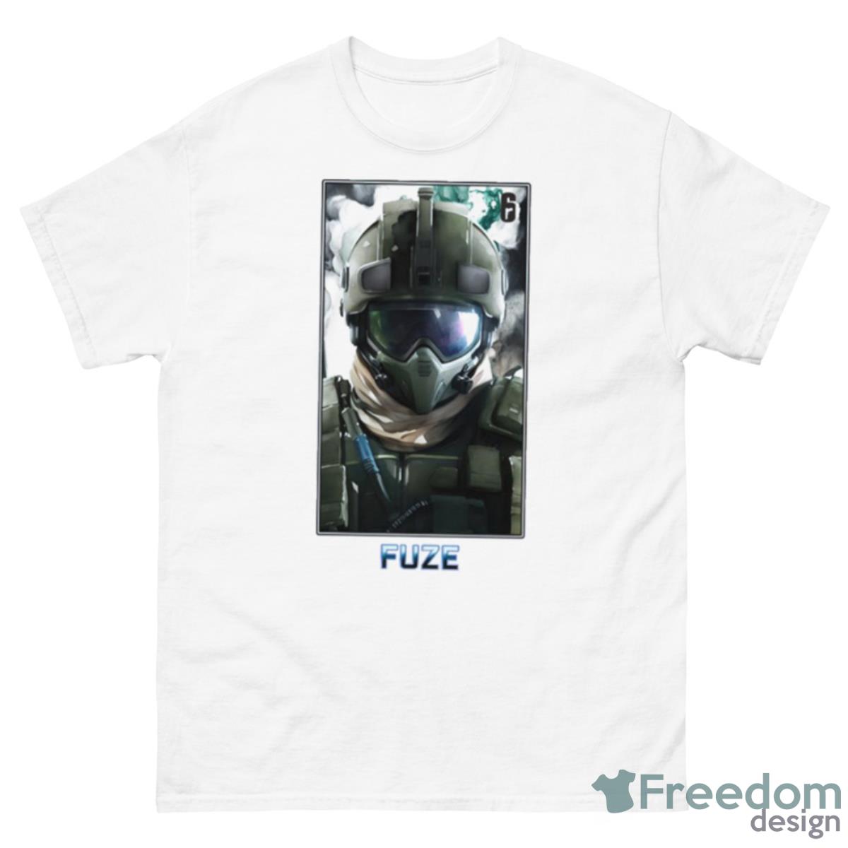 Watercolor Fuze Six Siege Shirt - 500 Men’s Classic Tee Gildan