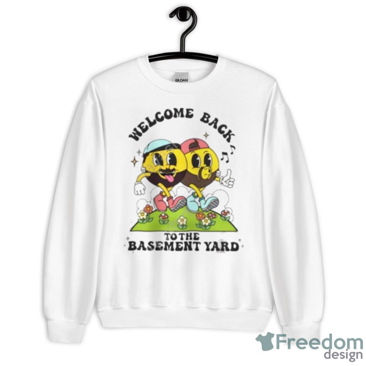 Welcome Back To The Basement Yard Shirt - Unisex Heavy Blend Crewneck Sweatshirt