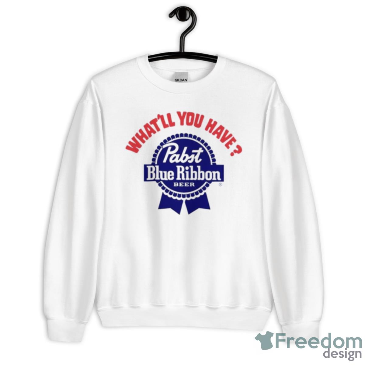 What’ll You Have Pabst Blue Ribbon Beer Shirt - Unisex Heavy Blend Crewneck Sweatshirt