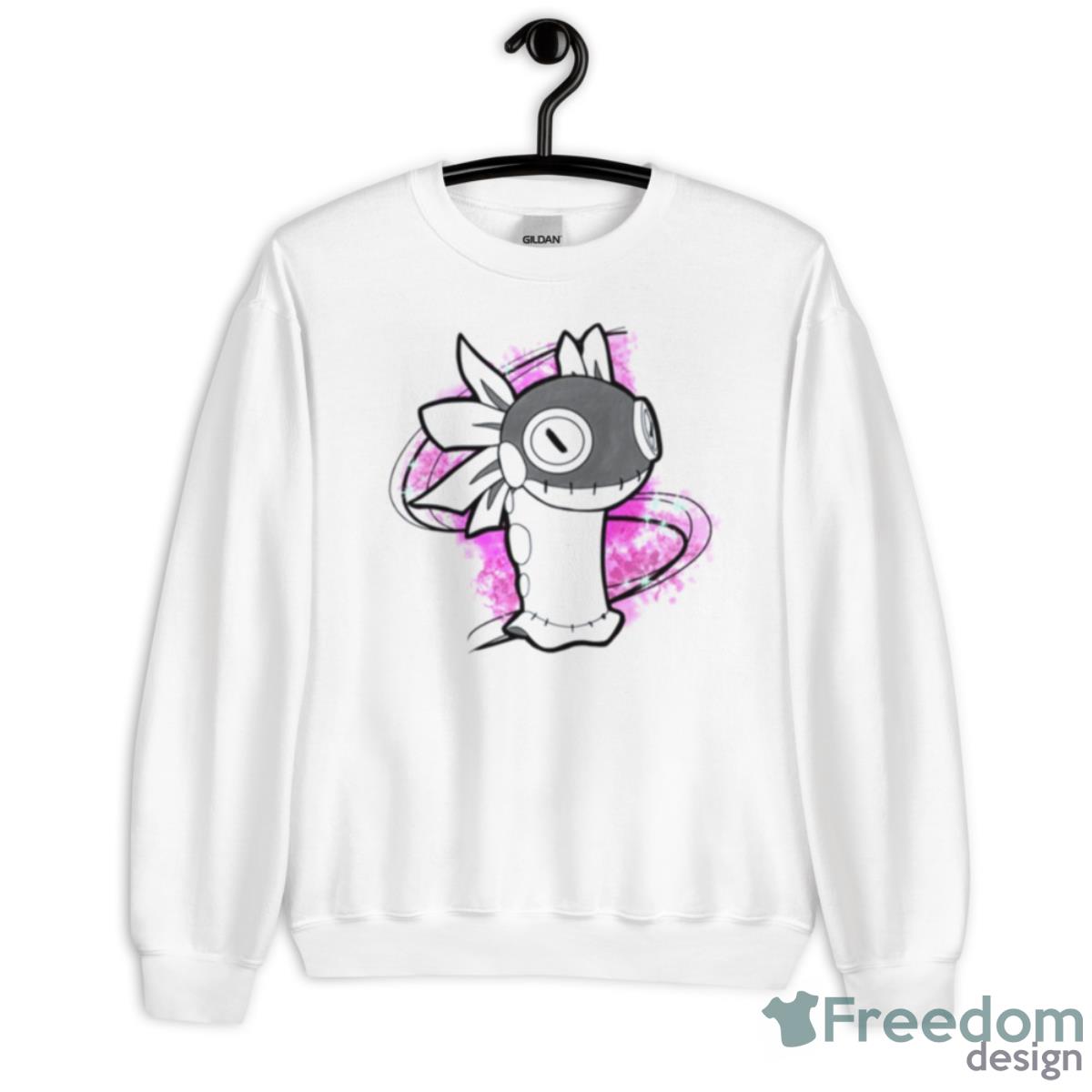 Wiggler Baby Dragon Design Shirt - Unisex Heavy Blend Crewneck Sweatshirt