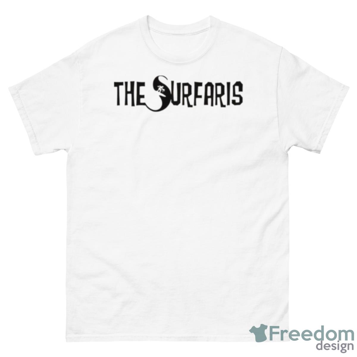 Wipe Out Logo The Surfaris Shirt - 500 Men’s Classic Tee Gildan