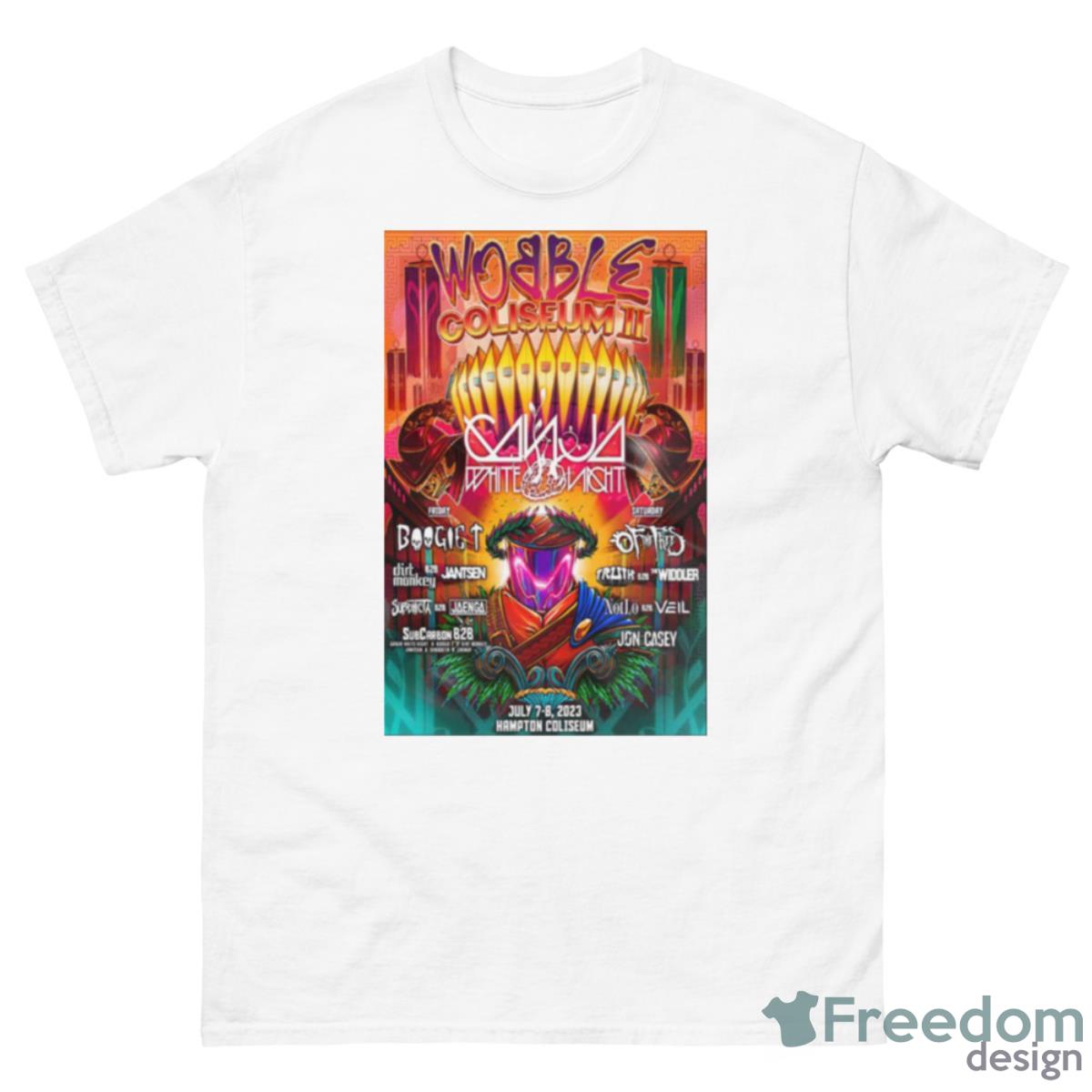 Wobble July 7 And 8 2023 Hampton Coliseum Poster Shirt - 500 Men’s Classic Tee Gildan