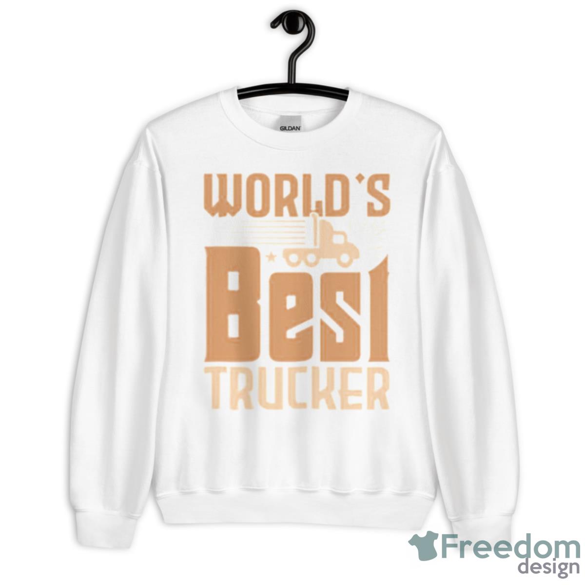 World’s Best Trucker Shirt - Unisex Heavy Blend Crewneck Sweatshirt