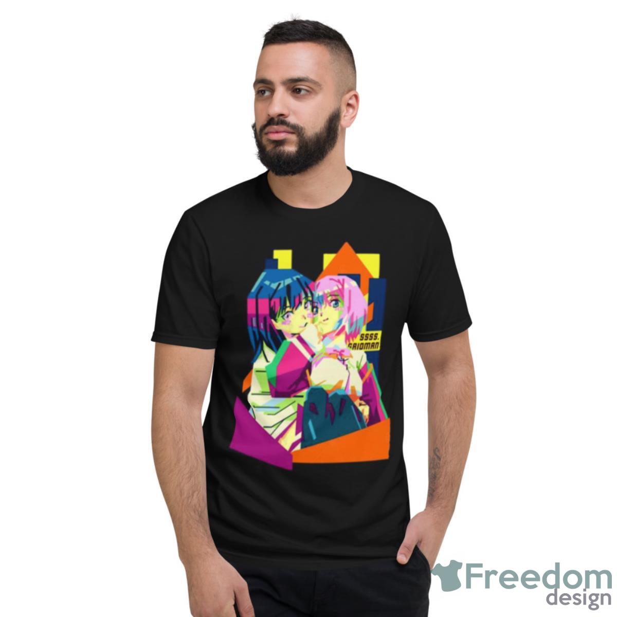 Wpanime Rikka X Akane Ssss Gridman Shirt - Short Sleeve T-Shirt