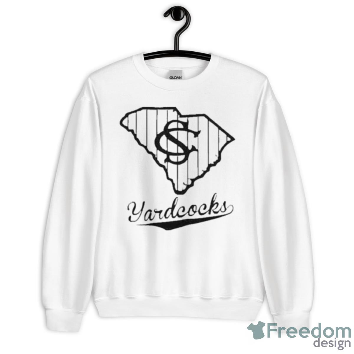 Yardcocks Baseball Shirt - Unisex Heavy Blend Crewneck Sweatshirt