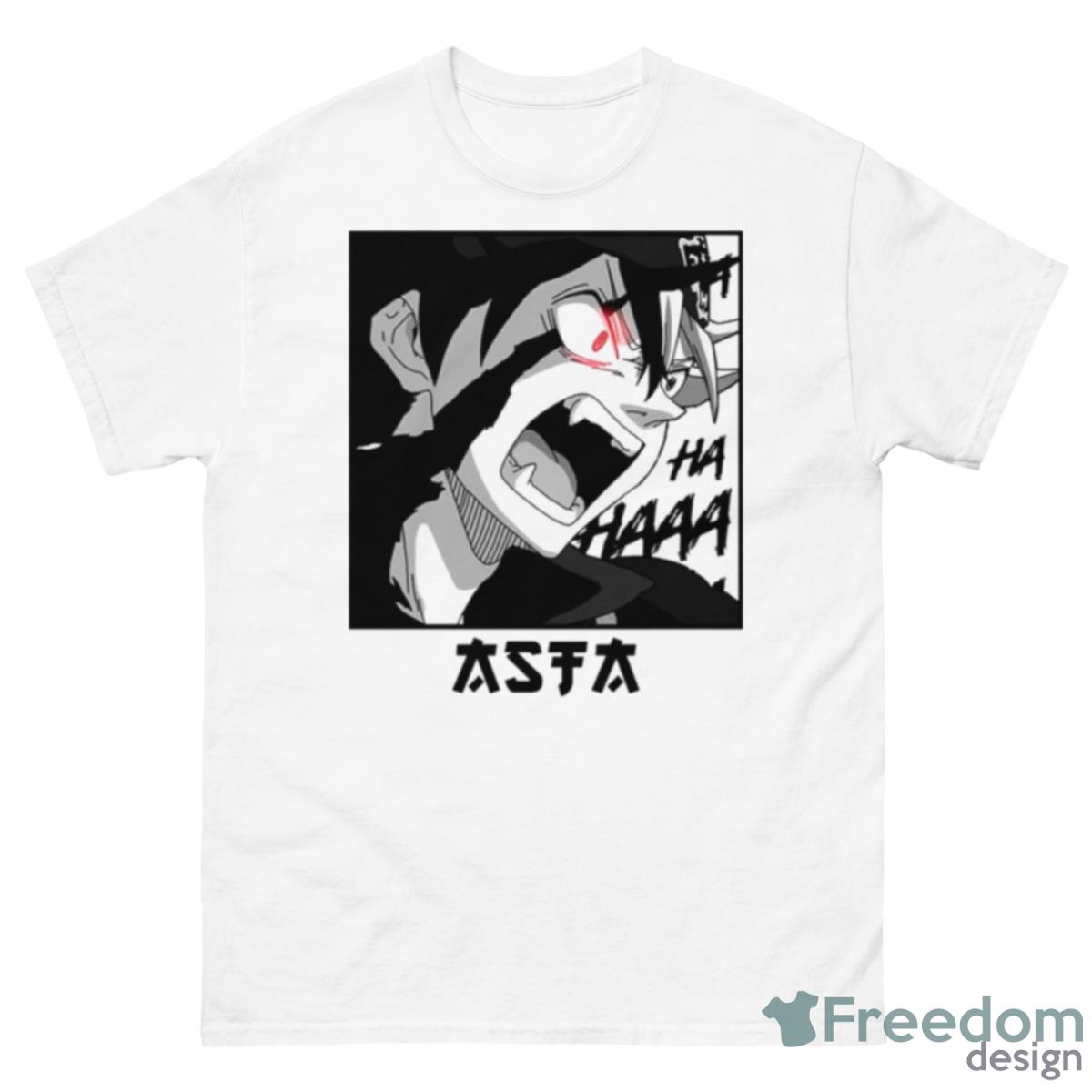 Young Man Artwork Asta Black Clover Manga Series Shirt - 500 Men’s Classic Tee Gildan