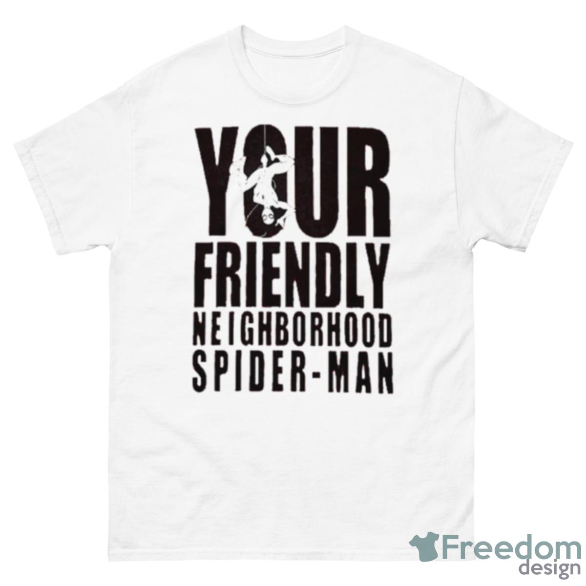 Your Friendly Neighborhood Spider Man Shirt - 500 Men’s Classic Tee Gildan