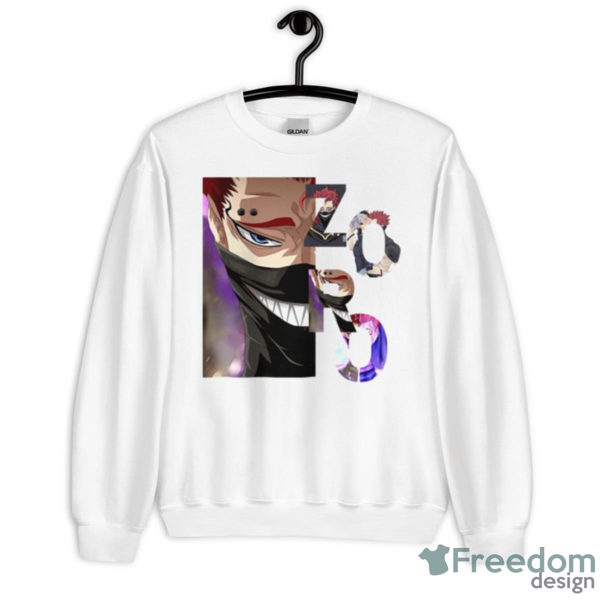 Zora Ideale Appearance Black Clover Artwork Shirt - Unisex Heavy Blend Crewneck Sweatshirt