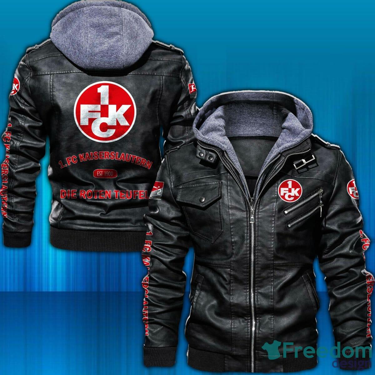 1 FC Kaiserslautern Logo Bundesliga Leather Jacket For Men And Women - 1. FC Kaiserslautern WINC1464 Leather Jacket_1 1 FC Kaiserslautern Logo Bundesliga Leather Jacket For Men And Women - 1. FC Kaiserslautern WINC1464 Leather Jacket_1