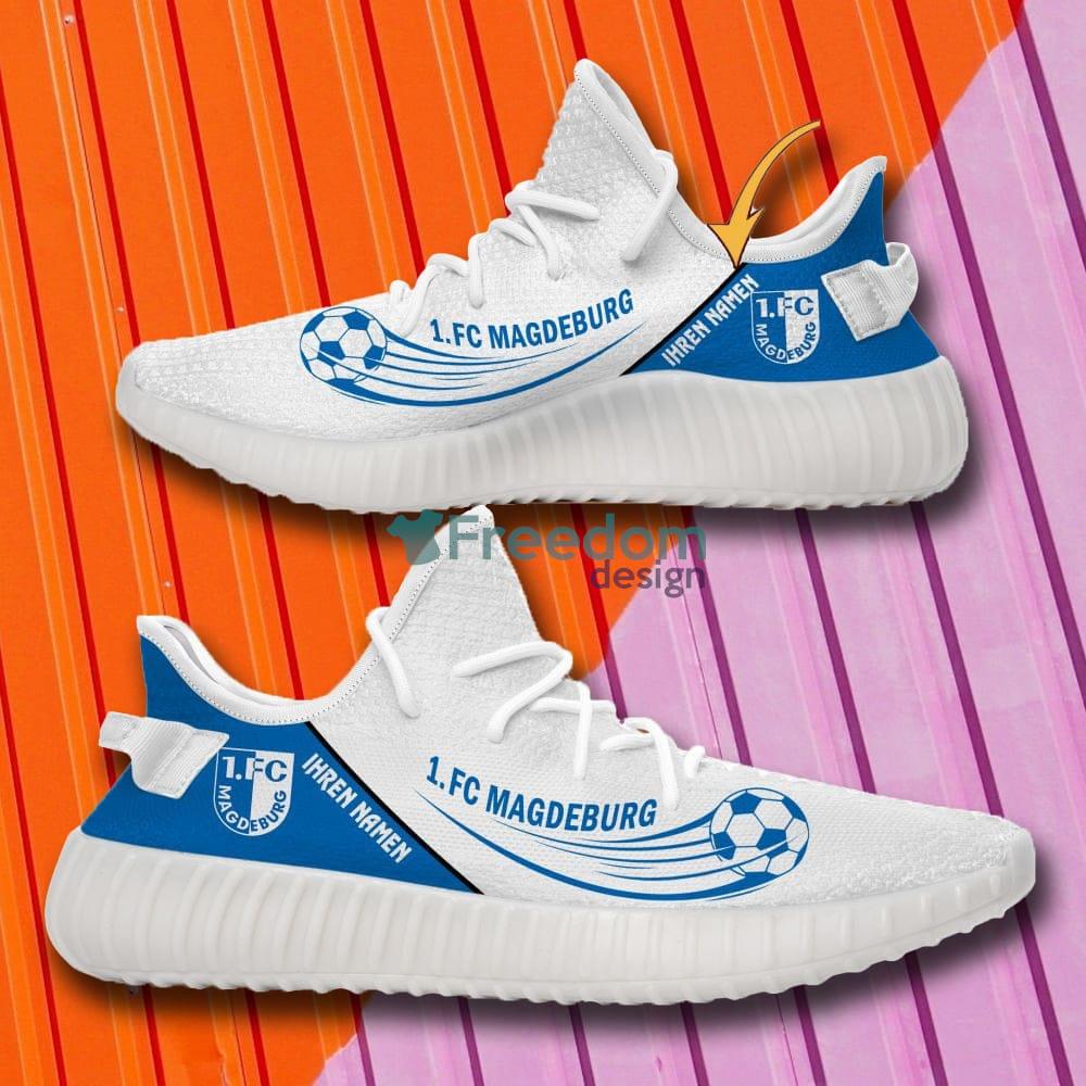 1. FC Magdeburg Bundesliga Yeezy Shoes Custom Name - 1. FC Magdeburg_1