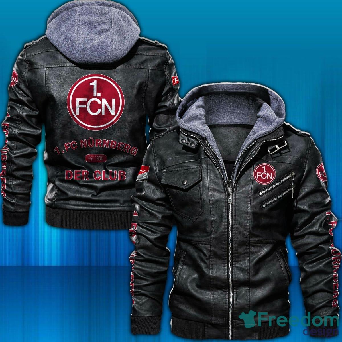 1 FC Nurnberg Logo Bundesliga Leather Jacket For Men And Women - 1. FC Nurnberg WINC1466 Leather Jacket_1 1 FC Nurnberg Logo Bundesliga Leather Jacket For Men And Women - 1. FC Nurnberg WINC1466 Leather Jacket_1