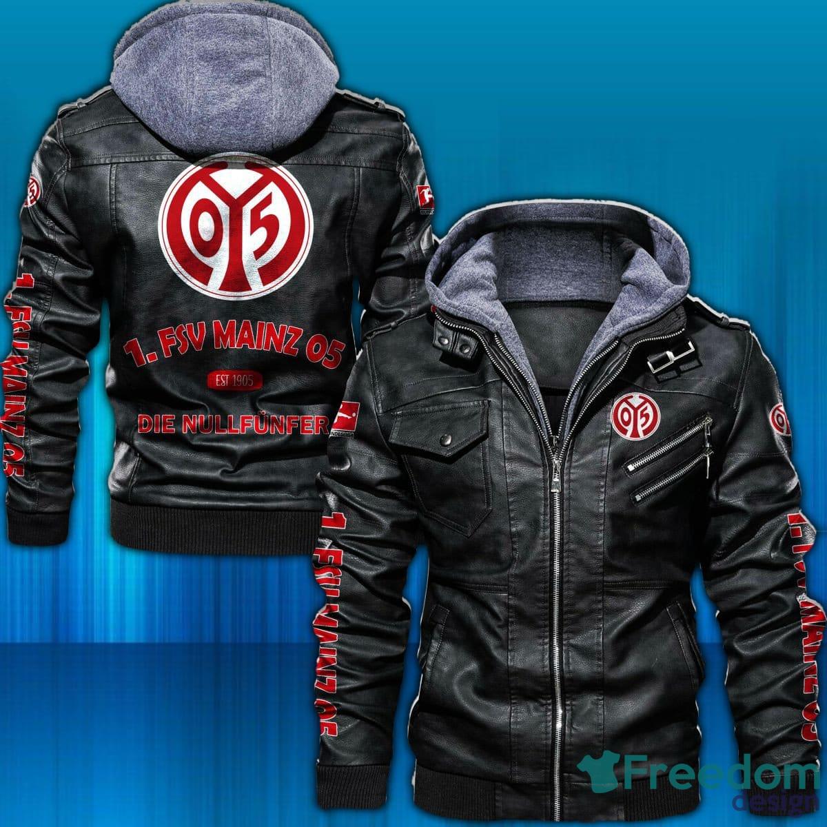 1 FSV Mainz 05 Logo Bundesliga Leather Jacket For Men And Women - 1. FSV Mainz 05 WINC1446 Leather Jacket_1 1 FSV Mainz 05 Logo Bundesliga Leather Jacket For Men And Women - 1. FSV Mainz 05 WINC1446 Leather Jacket_1