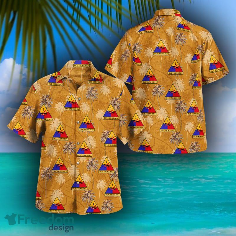 1st Armored Division Old Ironsides US Army Hawaiian Shirt For Men And Women - 1st Armored Division Old Ironsides US Army Hawaiian Shirt For Men And Women 1st Armored Division Old Ironsides US Army Hawaiian Shirt For Men And Women - 1st Armored Division Old Ironsides US Army Hawaiian Shirt For Men And Women