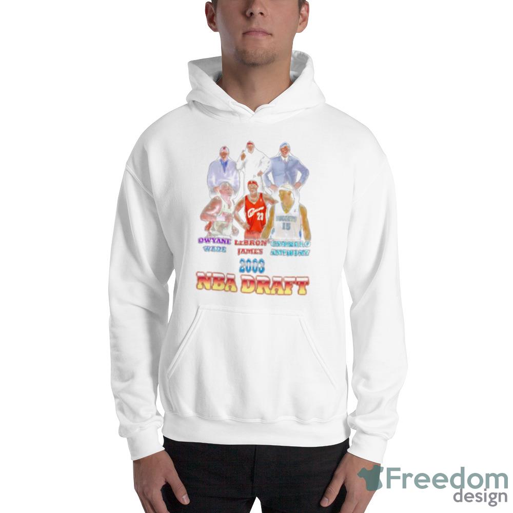 2003 Draft Basketball Players Legend Design Shirts - 18500 Unisex Heavy Blend Hooded Sweatshirt
