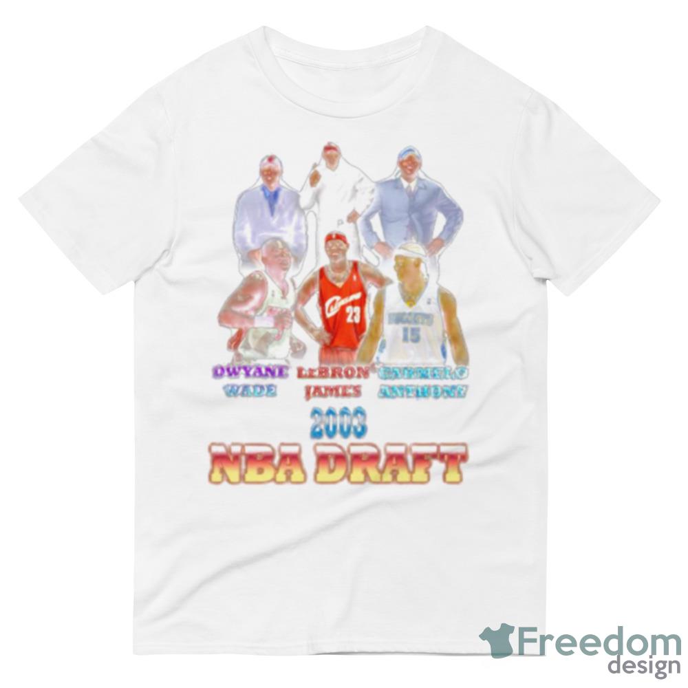 2003 Draft Basketball Players Legend Design Shirts - 980 Lightweight Fashion Short Sleeve T-Shirt 2003 Draft Basketball Players Legend Design Shirts - 980 Lightweight Fashion Short Sleeve T-Shirt