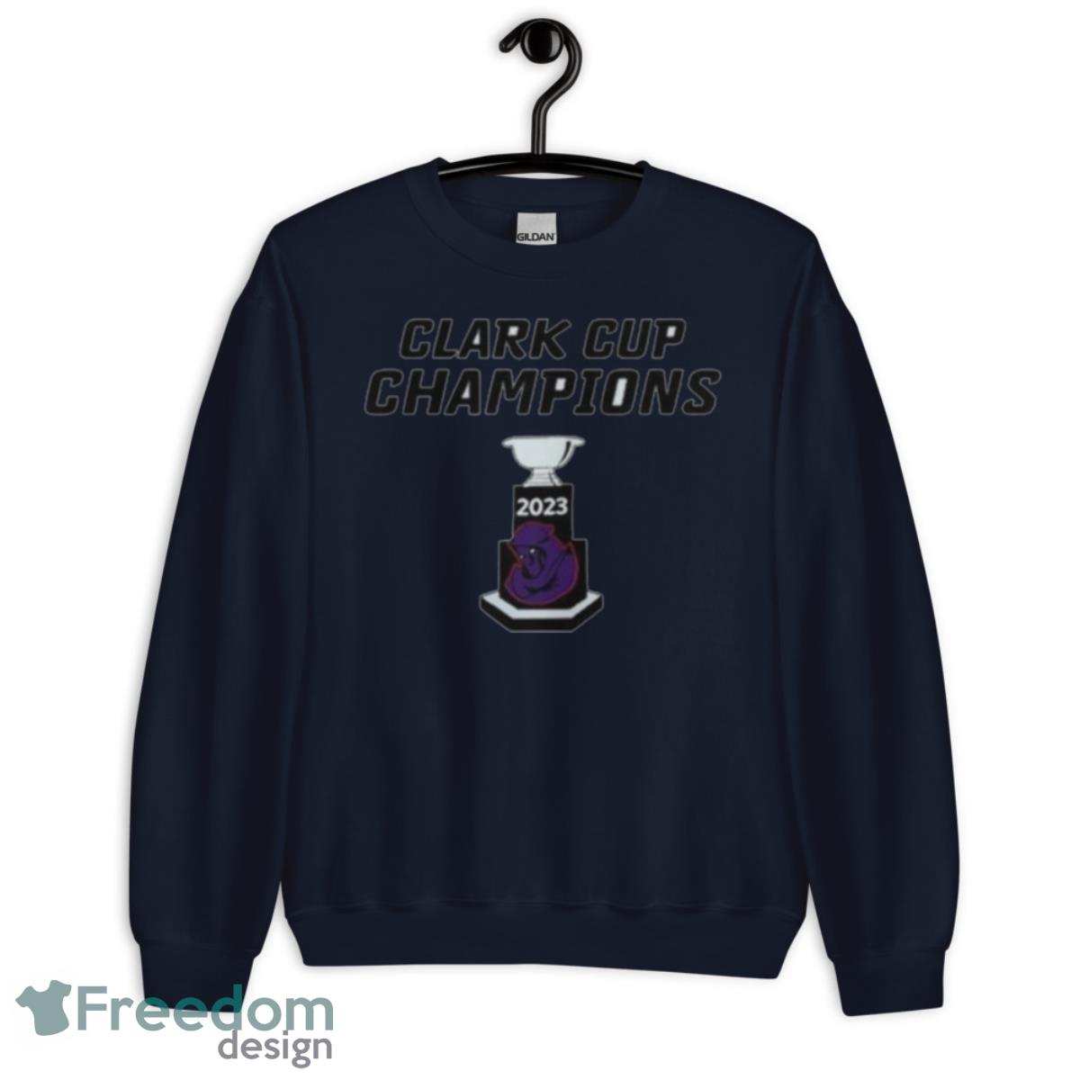 2023 Clark Cup Champions Shirt - Unisex Crewneck Sweatshirt-1