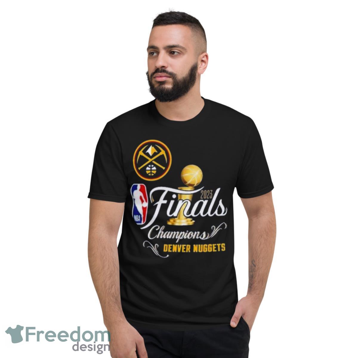 2023 Finals Denver Nuggets NBA Champions Shirt - Short Sleeve T-Shirt