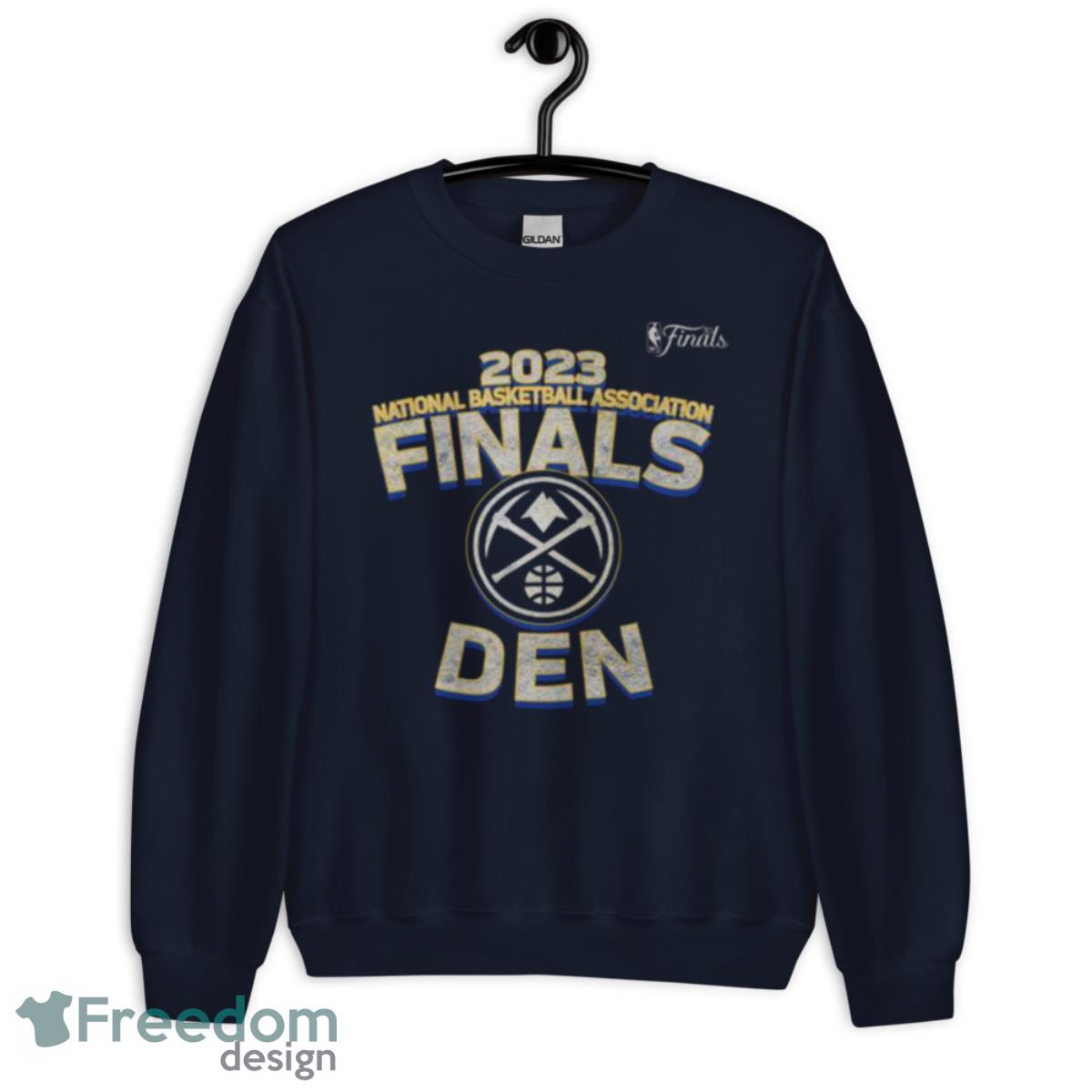 2023 National Basketball Association Finals Denver Nuggets Shirt - Unisex Crewneck Sweatshirt-1