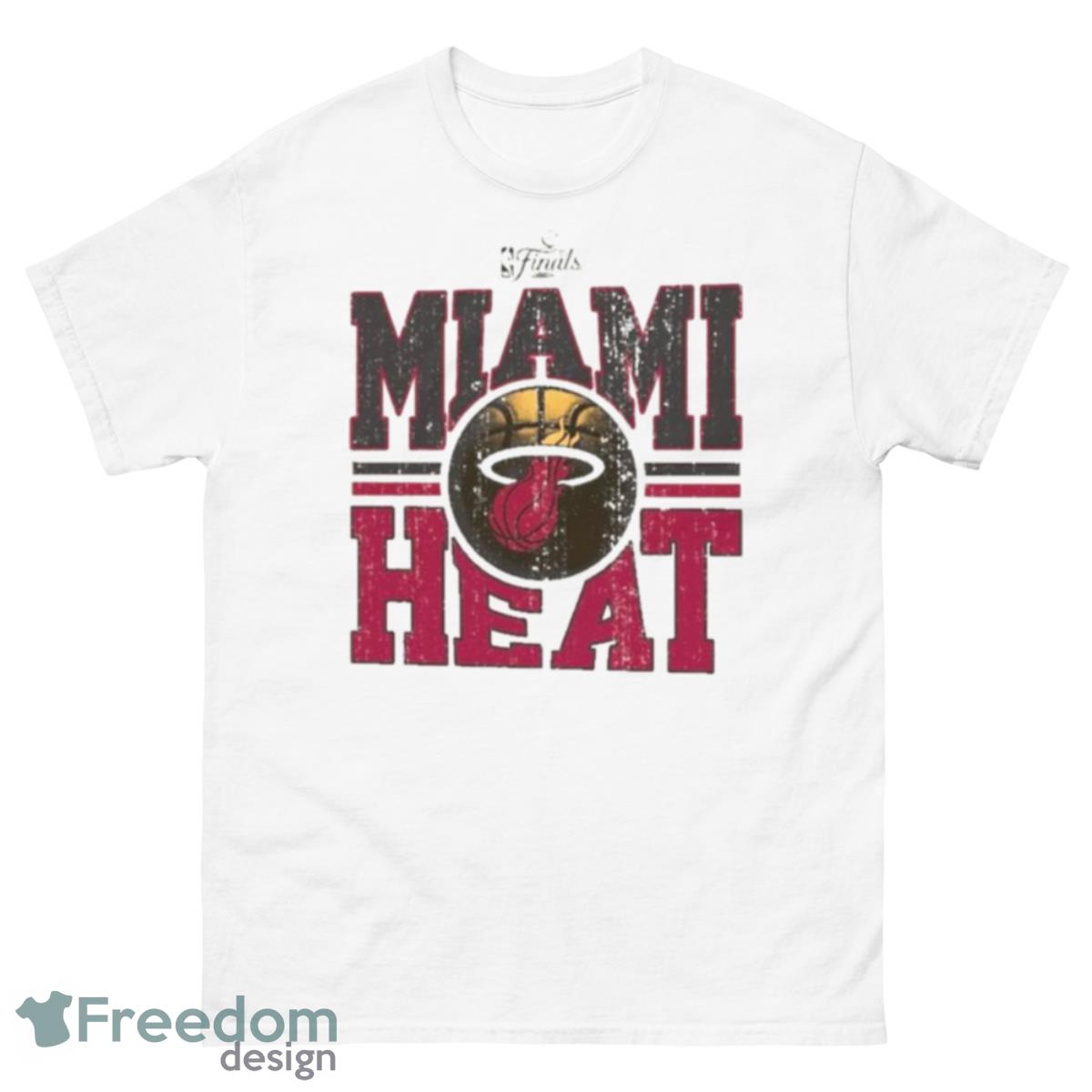 2023 NBA Finals Miami Heat Shirt - 500 Men’s Classic Tee Gildan-1