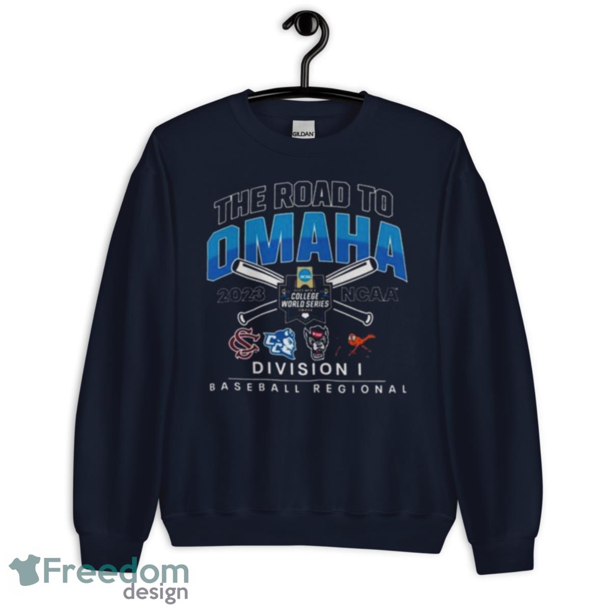 2023 NCAA Division I Baseball Regional Division I Shirt - Unisex Crewneck Sweatshirt-1