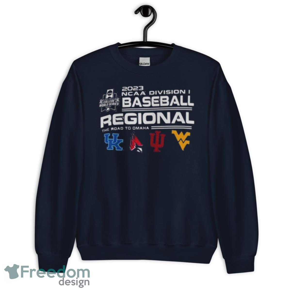 2023 NCAA Division I Baseball Regional Kentucky Champion Shirt - Unisex Crewneck Sweatshirt-1