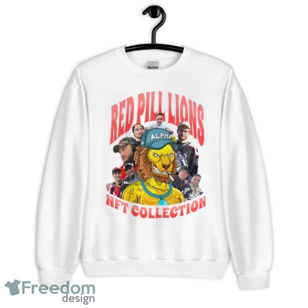 2023 The Red Pill Lions Shirt - Unisex Heavy Blend Crewneck Sweatshirt