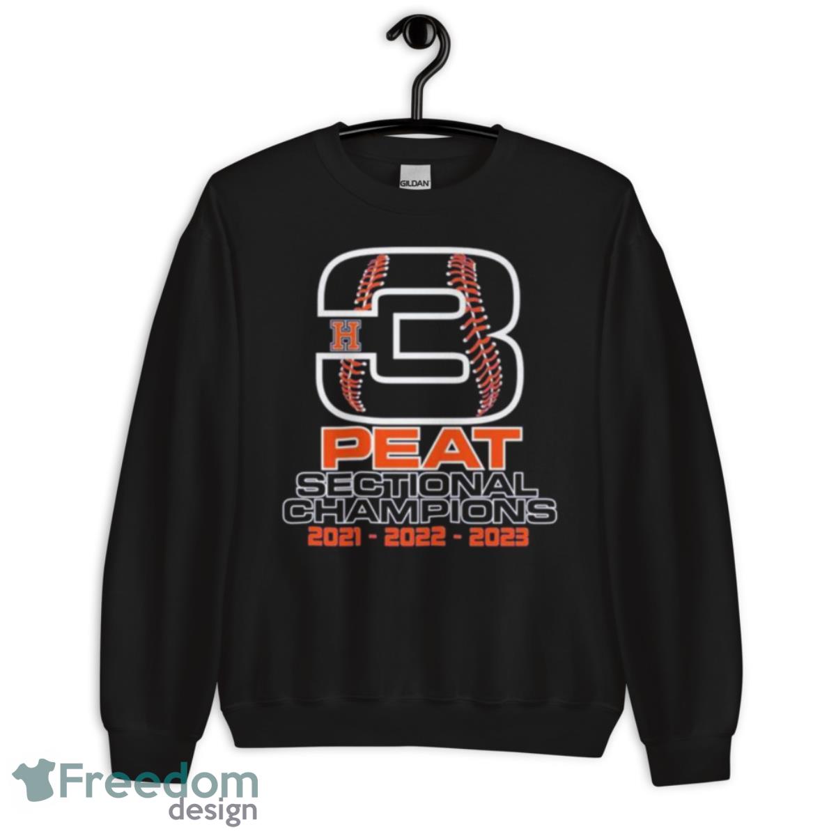 Design 3 peat national champions 202120222023 shirt, hoodie, long