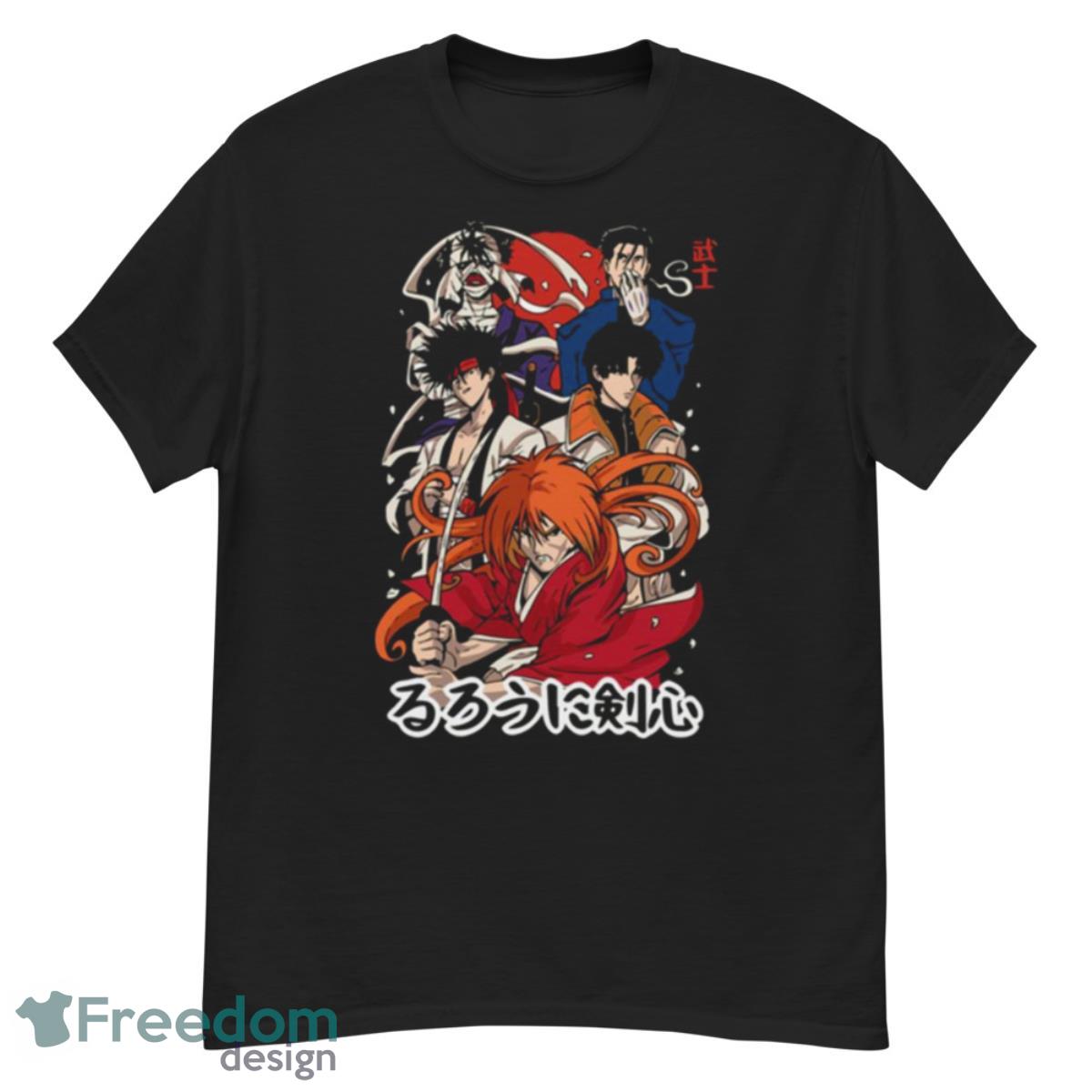 90s Rurouni Kenshin Retro Vintage Anime Art Shirt - G500 Men’s Classic T-Shirt