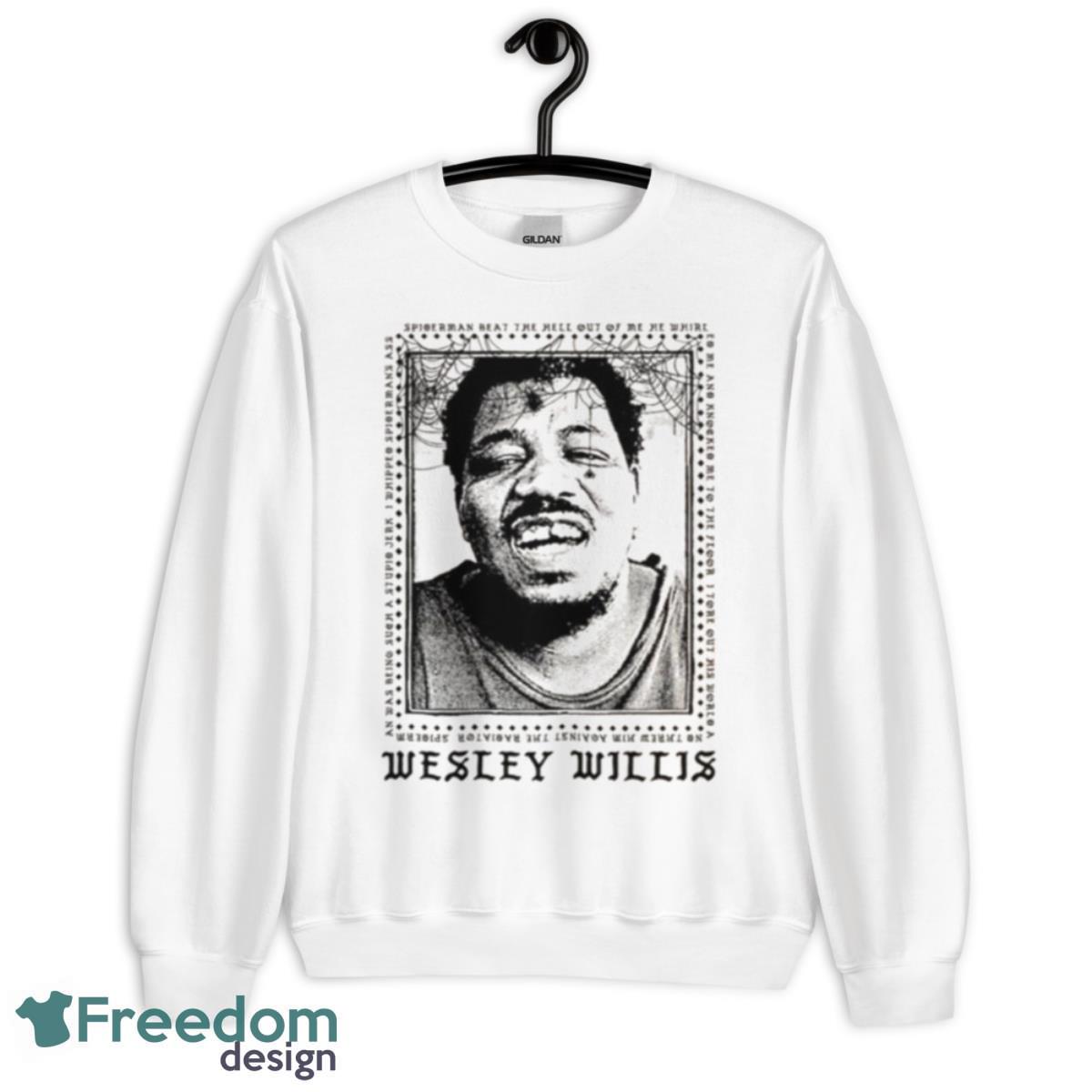 90s Style Aesthetic Wesley Willis Tribute Design Shirt - Unisex Heavy Blend Crewneck Sweatshirt